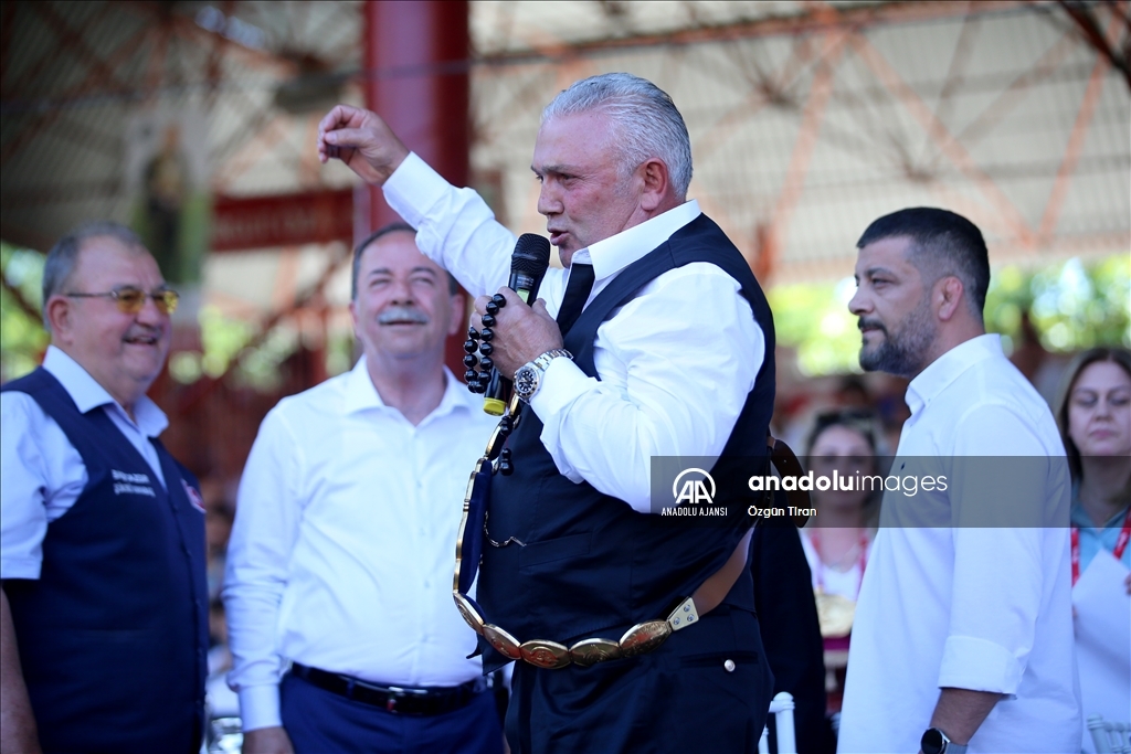 Kırkpınar'ın güreş ağalığını mevcut ağa Seyfettin Selim kazandı