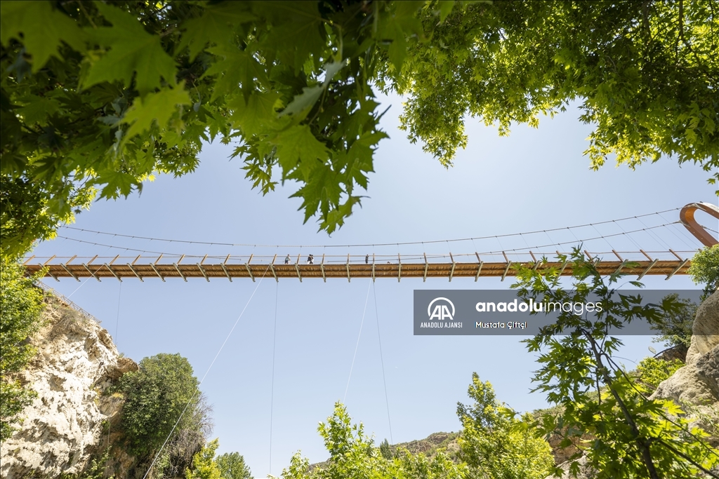 Konya'nın doğal güzelliği ''Yerköprü Şelalesi''