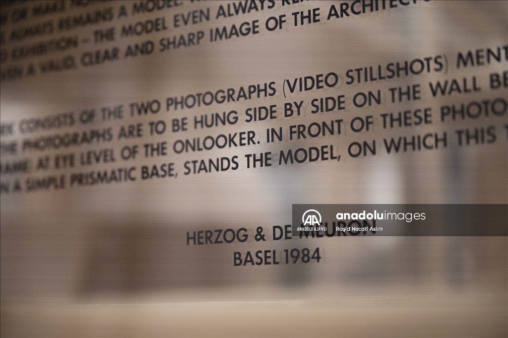 Herzog & de Meuron Mimarlık Sergisi