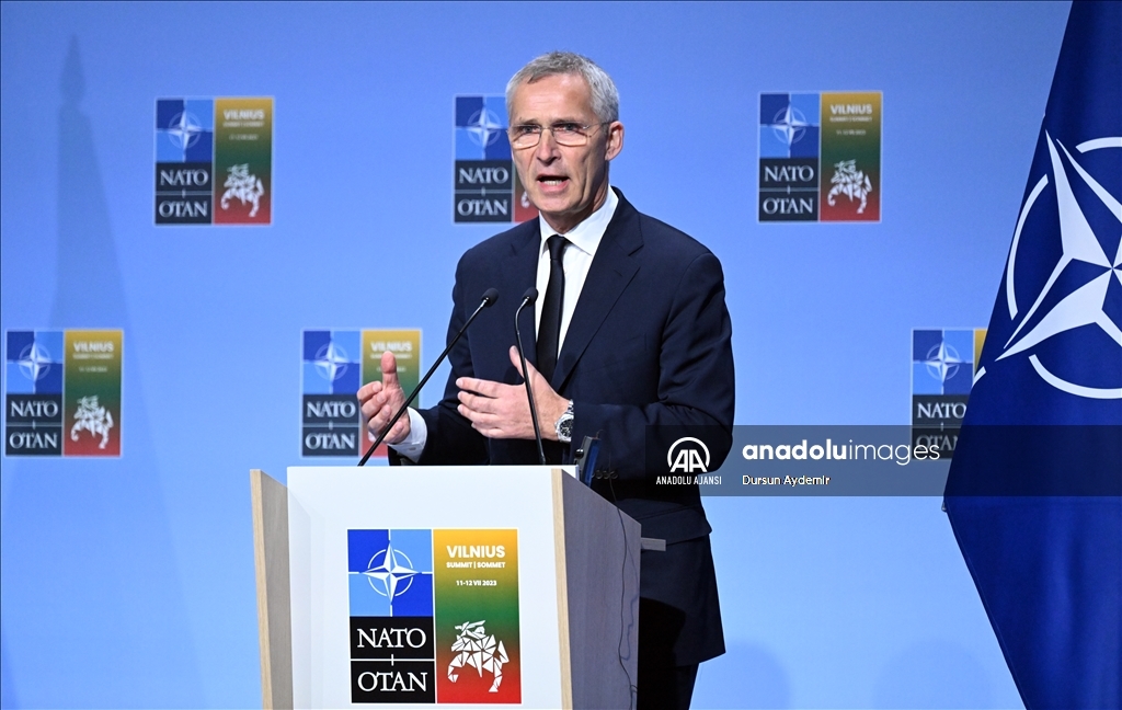 NATO Genel Sekreteri Jens Stoltenberg - Ukrayna Devlet Başkanı Volodimir Zelenskiy