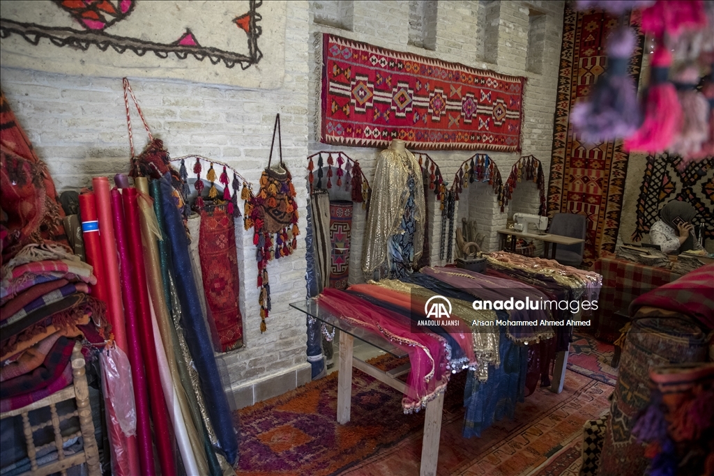 Tarihi Erbil Kalesi hat, seramik ve resim gibi sanatlara ev sahipliği yapıyor