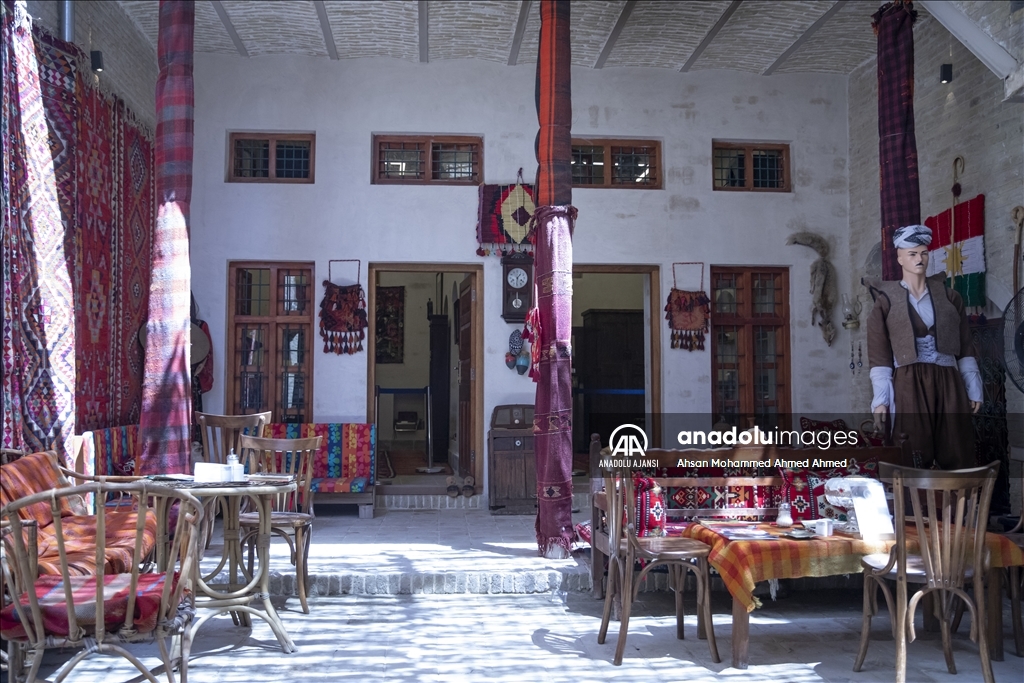 Tarihi Erbil Kalesi hat, seramik ve resim gibi sanatlara ev sahipliği yapıyor