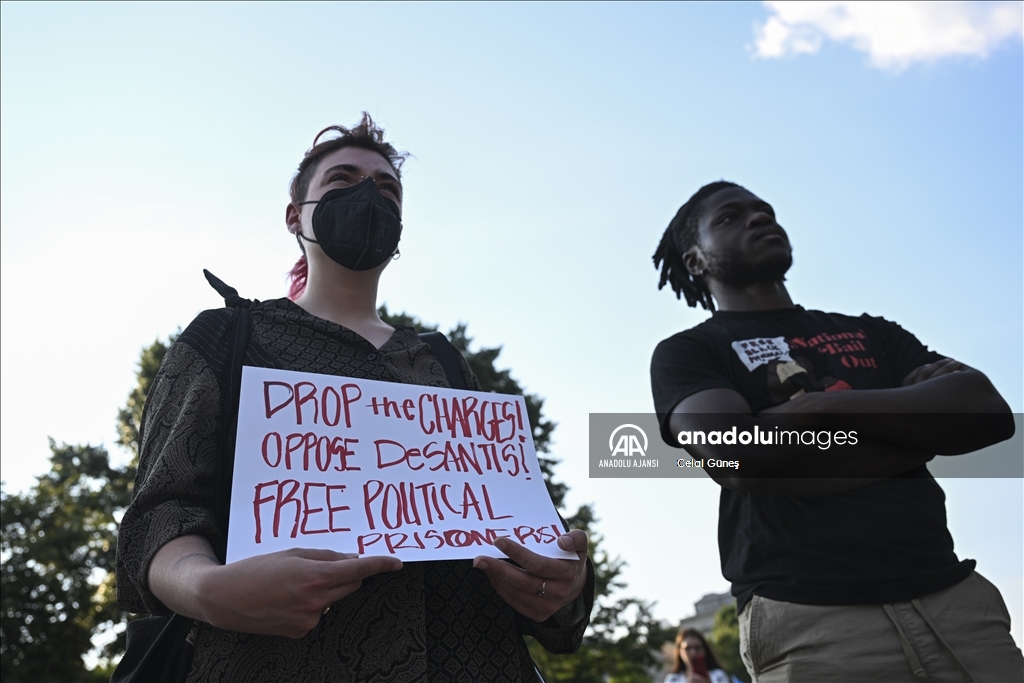 Washington'da "Tampa 5" protestosu
