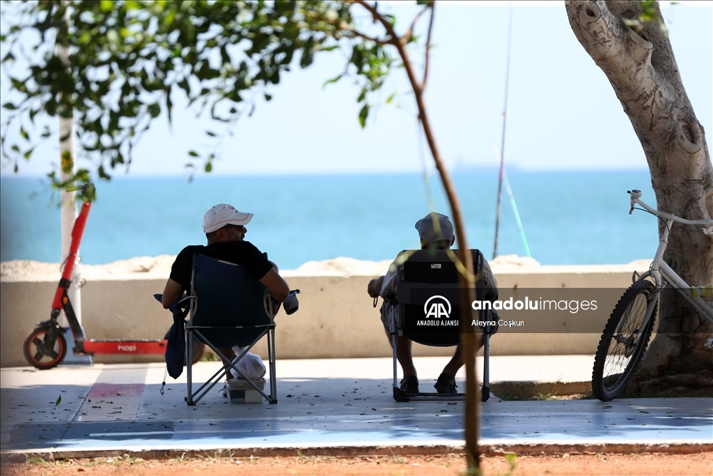 Mersin'de sıcak hava etkili oluyor