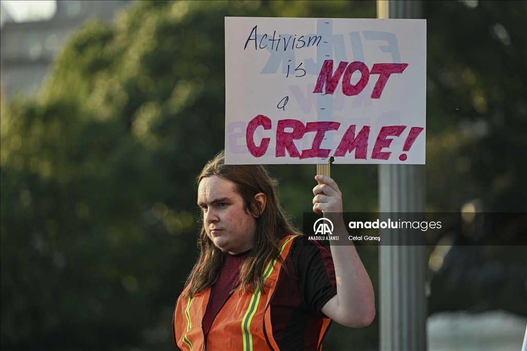Washington'da "Tampa 5" protestosu