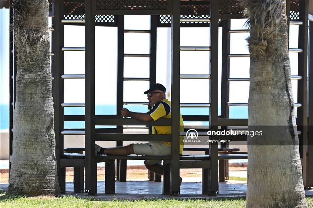 Mersin'de sıcak hava etkili oluyor