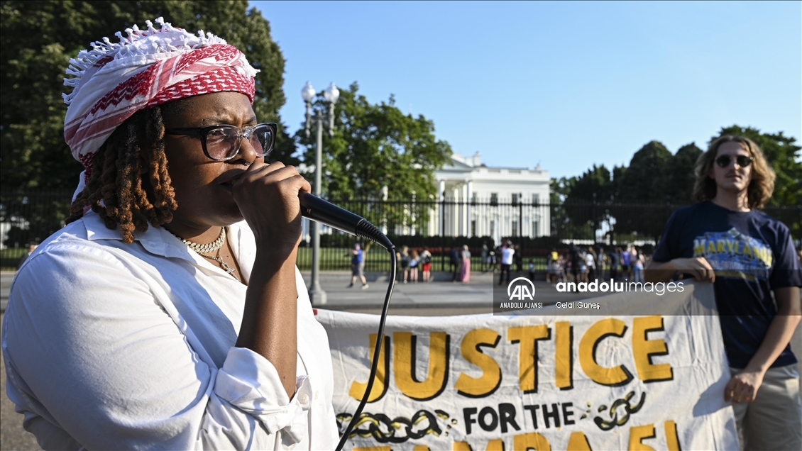 Washington'da "Tampa 5" protestosu