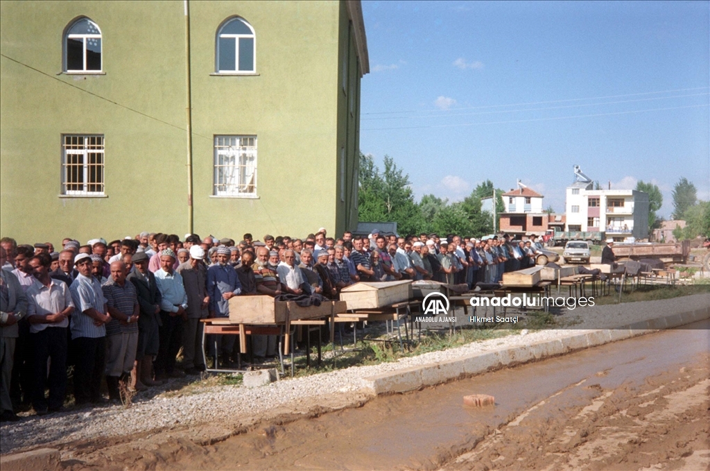 Senirkent'te sel felaketi