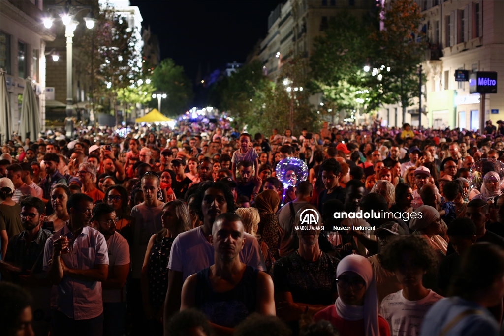 Marsilya'da 'Bastille Günü' kutlamaları