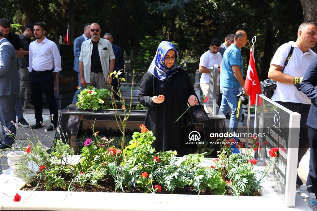 Trakya'da 15 Temmuz'da şehit kabirleri ziyaret edildi