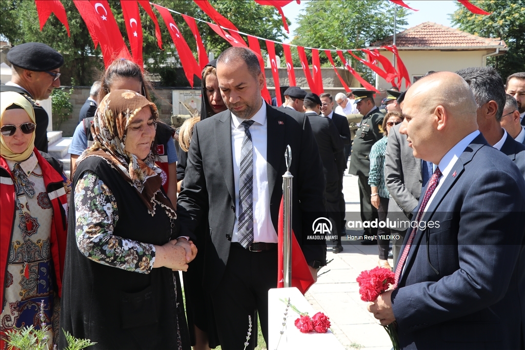 İç Anadolu'da 15 Temmuz dolayısıyla şehitlikler ziyaret edildi