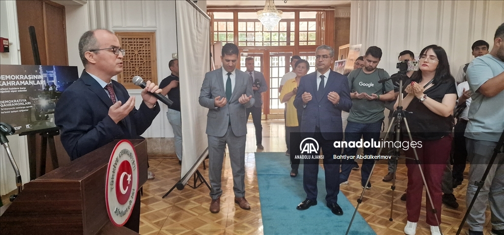 Özbekistan'da 15 Temmuz Demokrasi ve Milli Birlik Günü anma programı düzenlendi