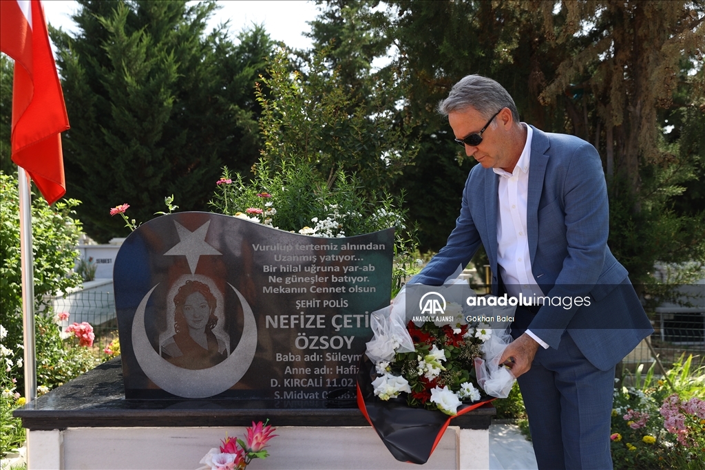 Trakya'da 15 Temmuz'da şehit kabirleri ziyaret edildi