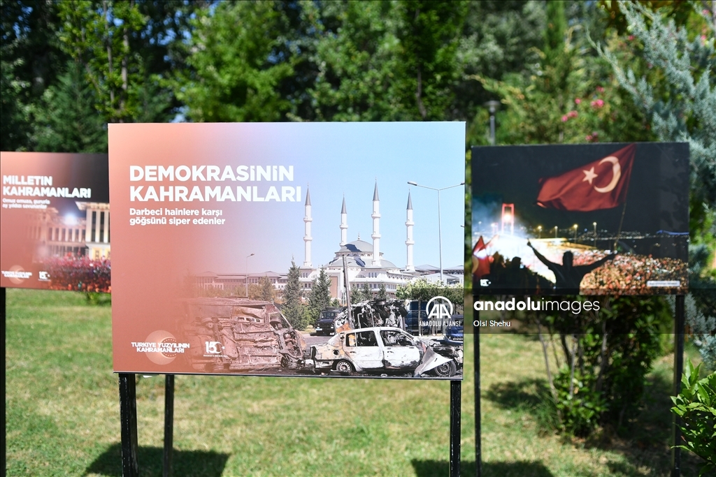 Arnavutluk'ta 15 Temmuz Demokrasi ve Milli Birlik Günü anma etkinliği düzenlendi
