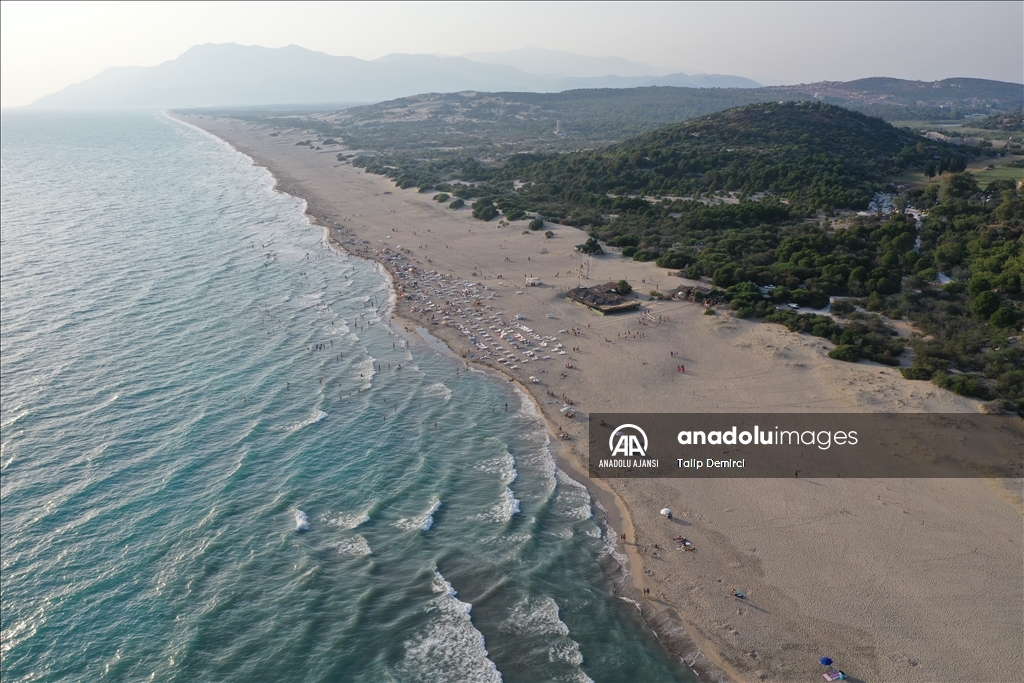 Patara Plajı’nda bu yıl 250 caretta caretta yuvası tespit edildi