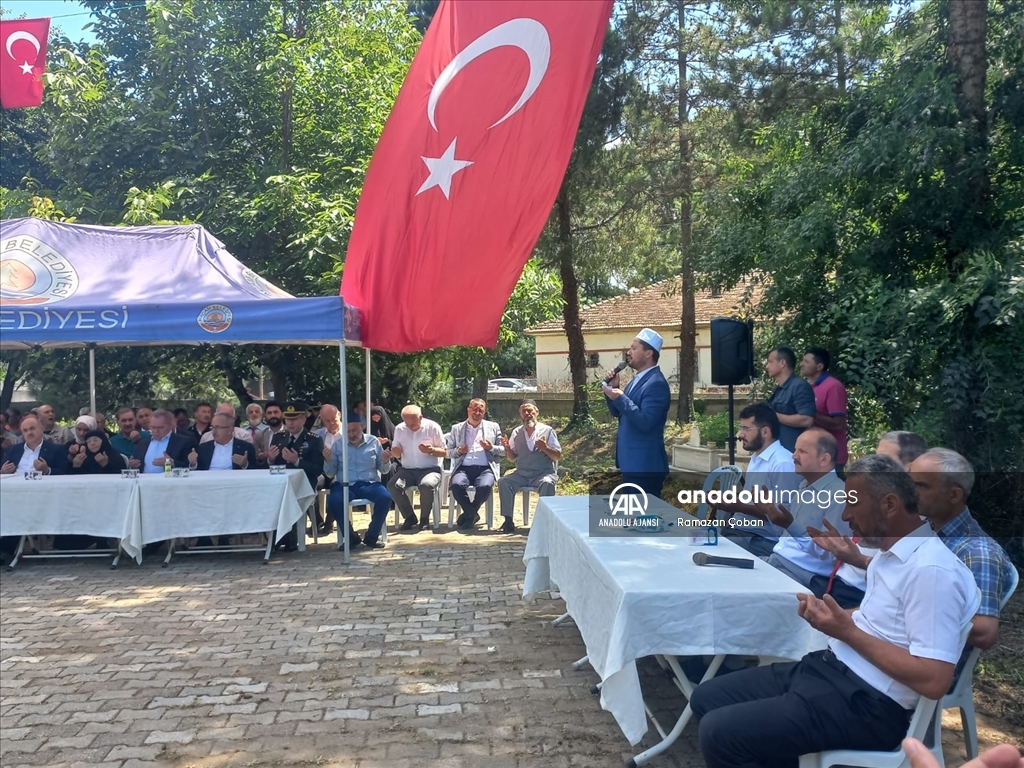 Samsun'daki 15 Temmuz şehitleri kabirleri başında anıldı