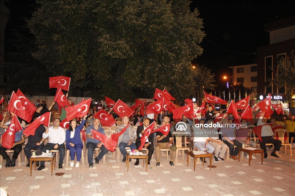 Bilecik'te 15 Temmuz Demokrasi ve Milli Birlik Günü Anma Etkinliği