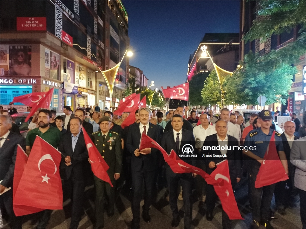 Doğu ve Güneydoğu'da 15 Temmuz Demokrasi ve Milli Birlik Günü etkinlikleri gerçekleştirildi
