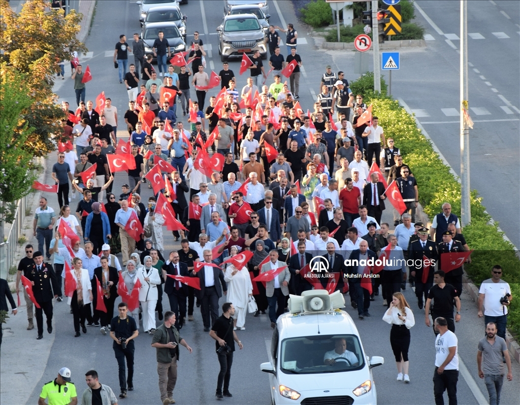 Bilecik'te15 Temmuz Demokrasi ve Milli Birlik Günü anma etkinlikleri