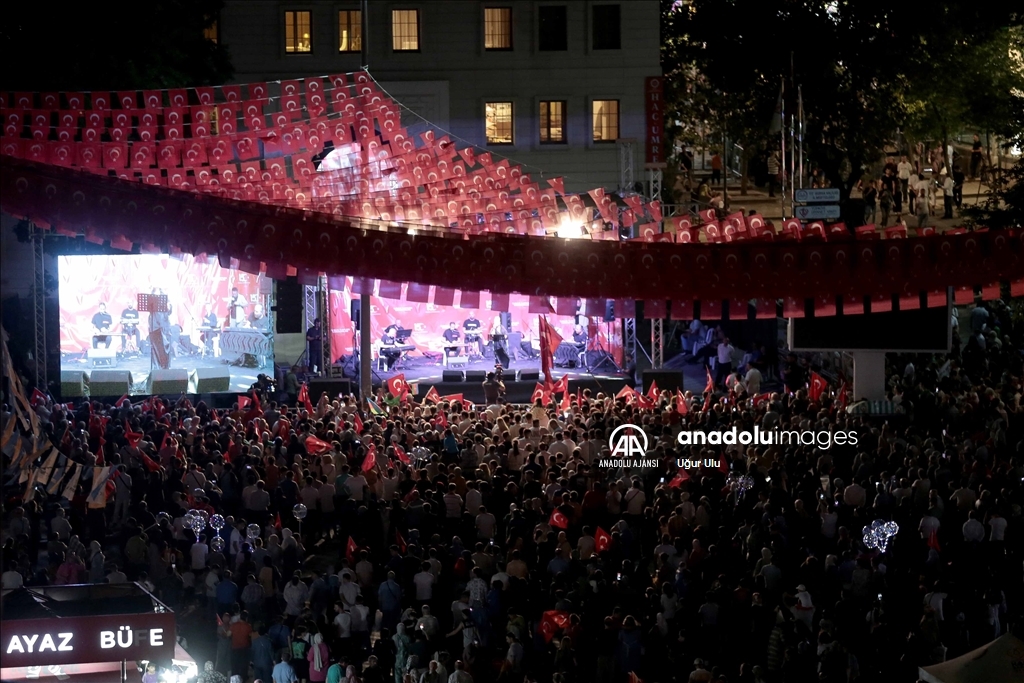 Bursa'da 15 Temmuz Demokrasi ve Milli Birlik Günü anma etkinlikleri