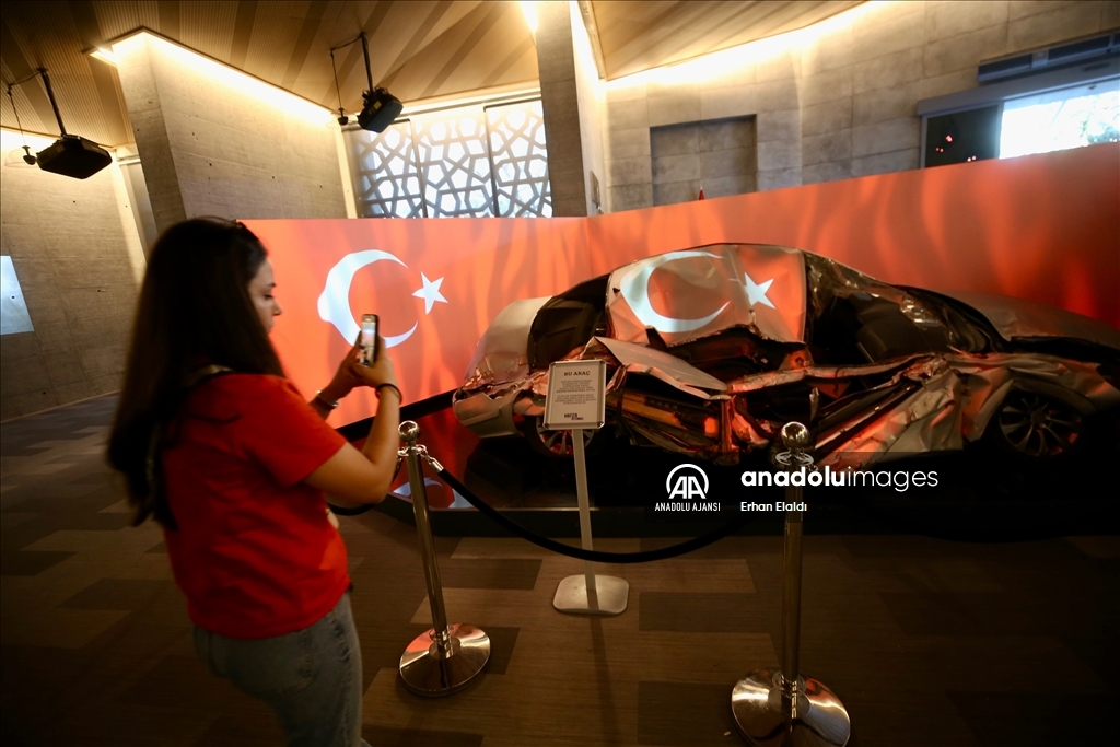 15 Temmuz Şehitler Makamı ve Hafıza 15 Temmuz Müzesi'ne ziyaretler sürüyor