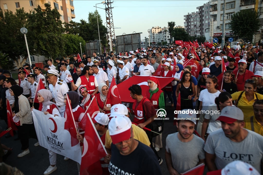 Mersin'de 15 Temmuz Demokrasi ve Milli Birlik Günü etkinlikleri