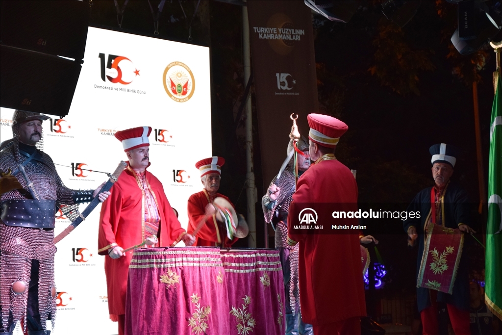 Bilecik'te15 Temmuz Demokrasi ve Milli Birlik Günü anma etkinlikleri