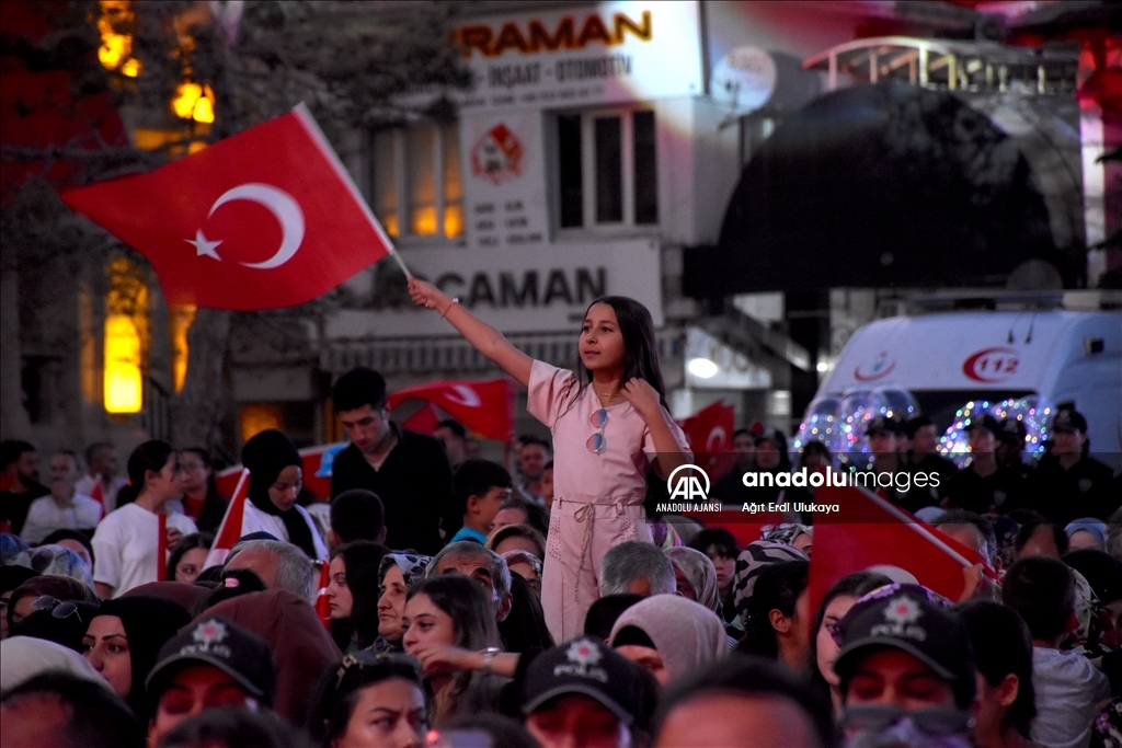Aksaray'da 15 Temmuz Demokrasi ve Milli Birlik Günü anma etkinlikleri