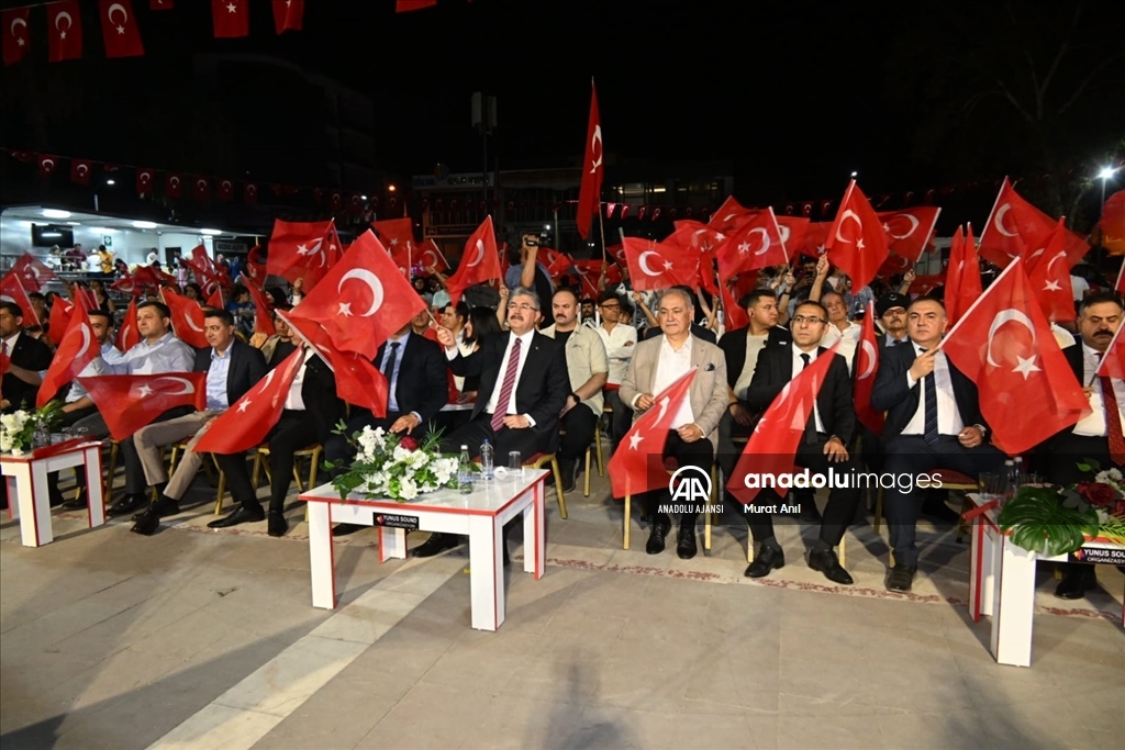 Osmaniye'de 15 Temmuz Demokrasi ve Milli Birlik Günü etkinlikleri