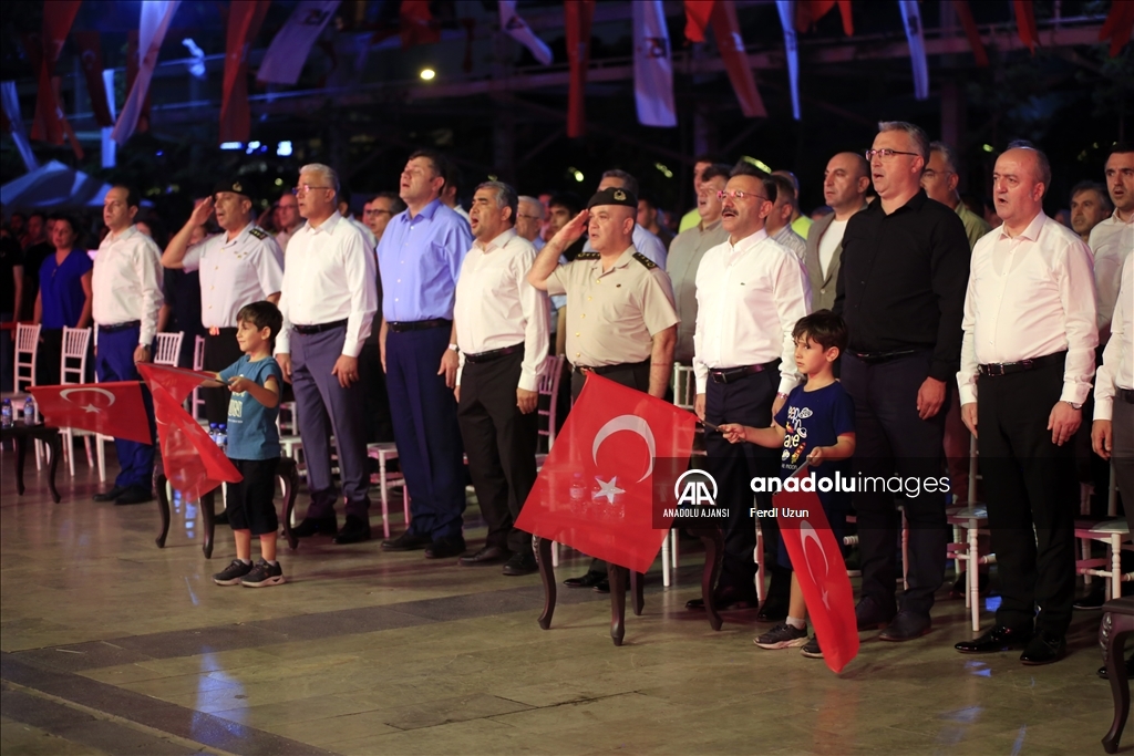 15 Temmuz Demokrasi ve Milli Birlik Günü etkinlikleri
