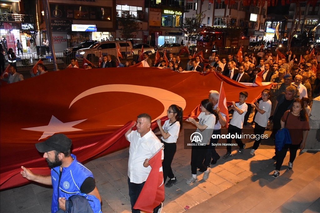 Doğu'daki 4 ilde 15 Temmuz Demokrasi ve Milli Birlik Günü etkinlikleri düzenlendi