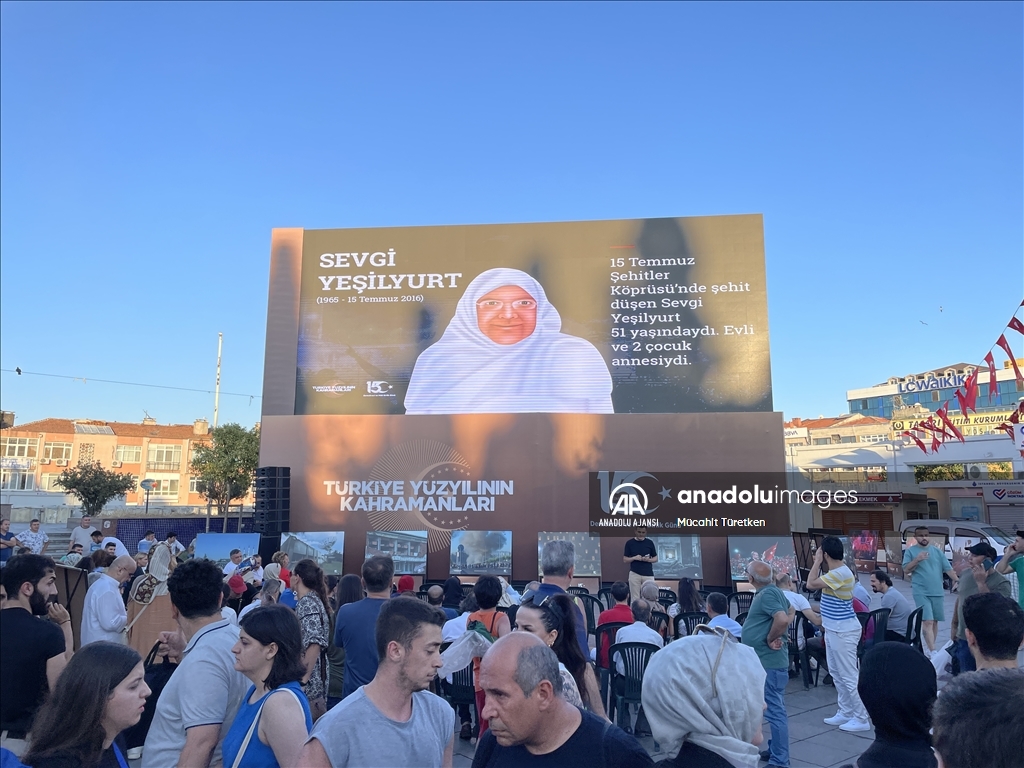 İletişim Başkanlığı'ndan Bakırköy Özgürlük Meydanı'nda 15 Temmuz etkinliği