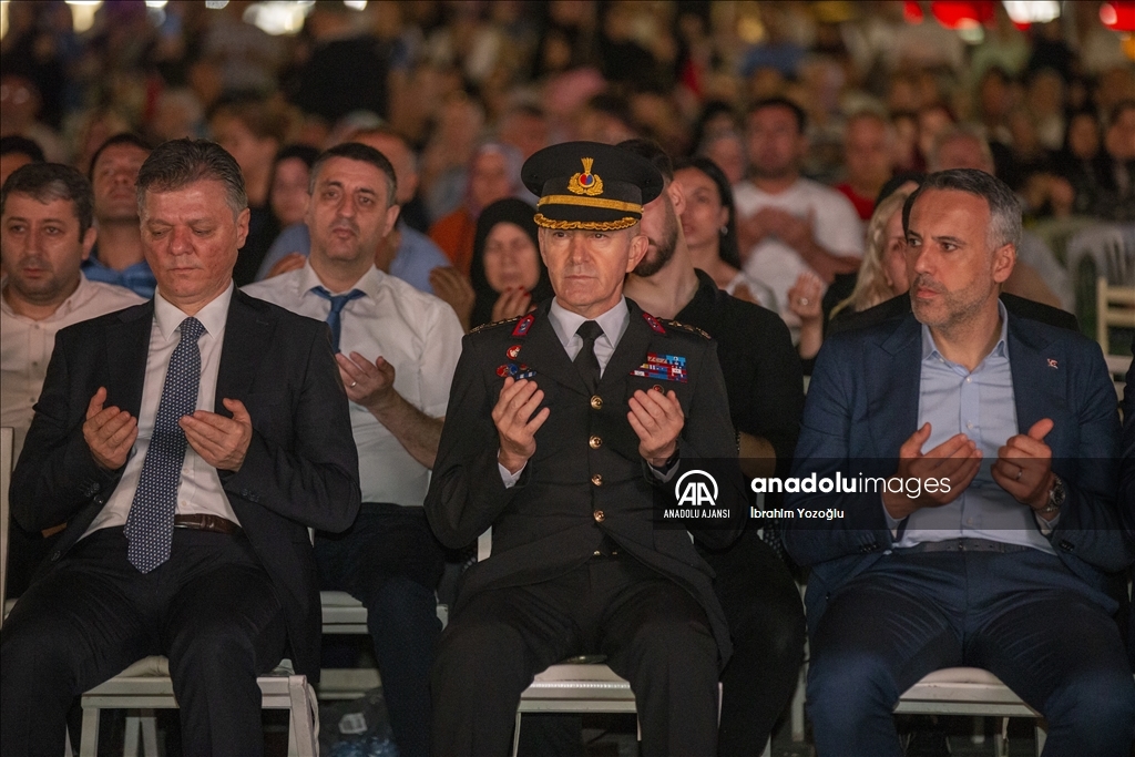 Sakarya'da 15 Temmuz Demokrasi ve Milli Birlik Günü programı düzenlendi