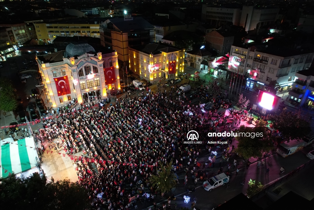 Aksaray'da 15 Temmuz Demokrasi ve Milli Birlik Günü anma etkinlikleri