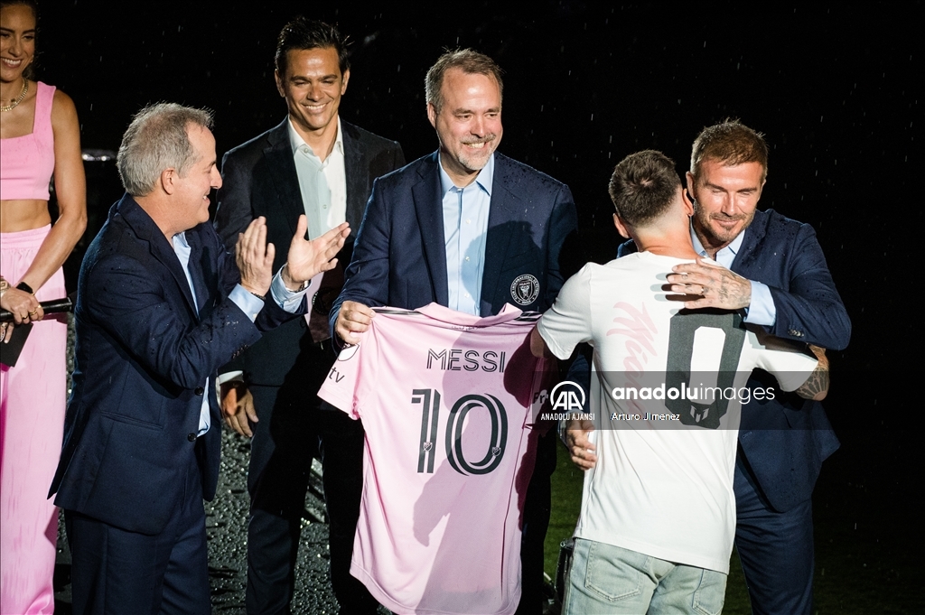 Arjantinli yıldız Lionel Messi Inter Miami'de