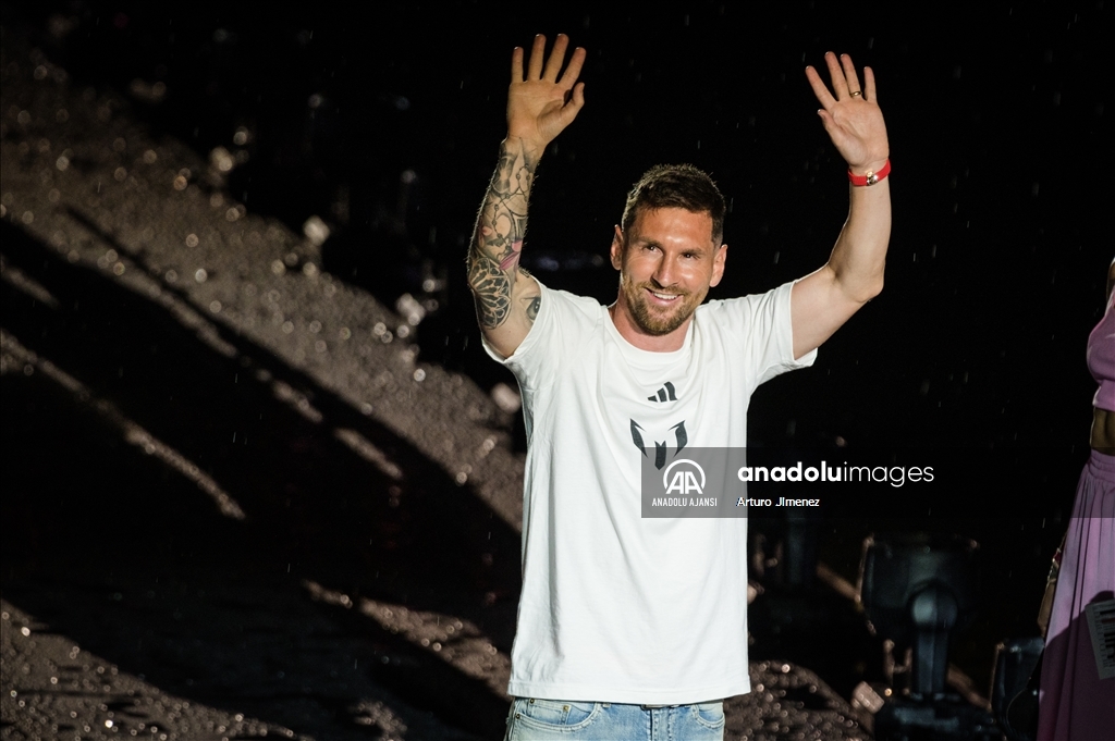 Arjantinli yıldız Lionel Messi Inter Miami'de