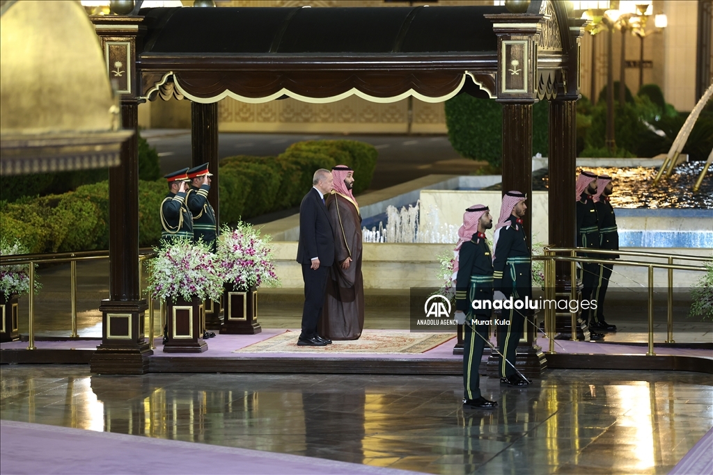 Turkish President Erdogan in Saudi Arabia