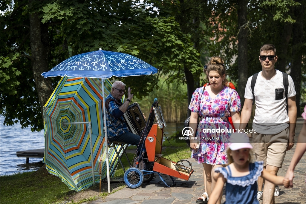 Litvanya’nın masalsı Trakai Kalesi