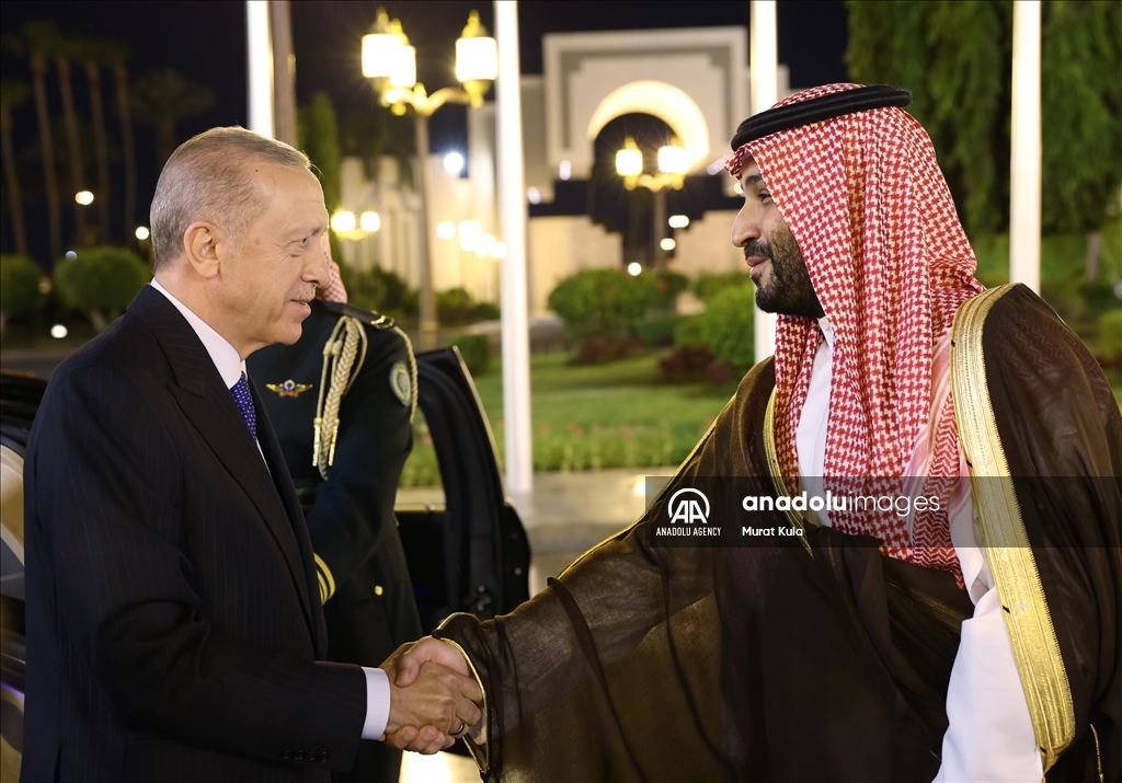 Turkish President Erdogan in Saudi Arabia