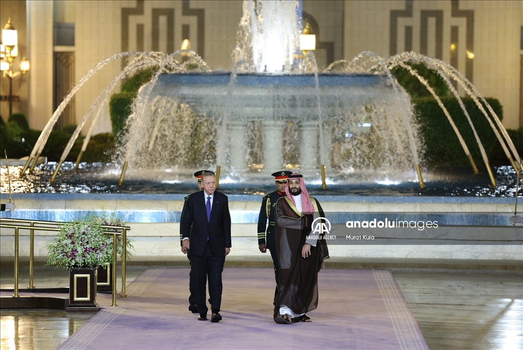 Turkish President Erdogan in Saudi Arabia