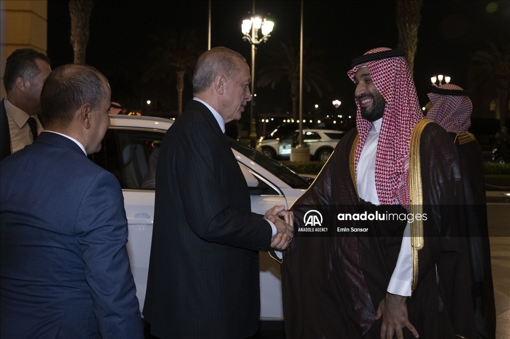 Turkish President Erdogan in Saudi Arabia