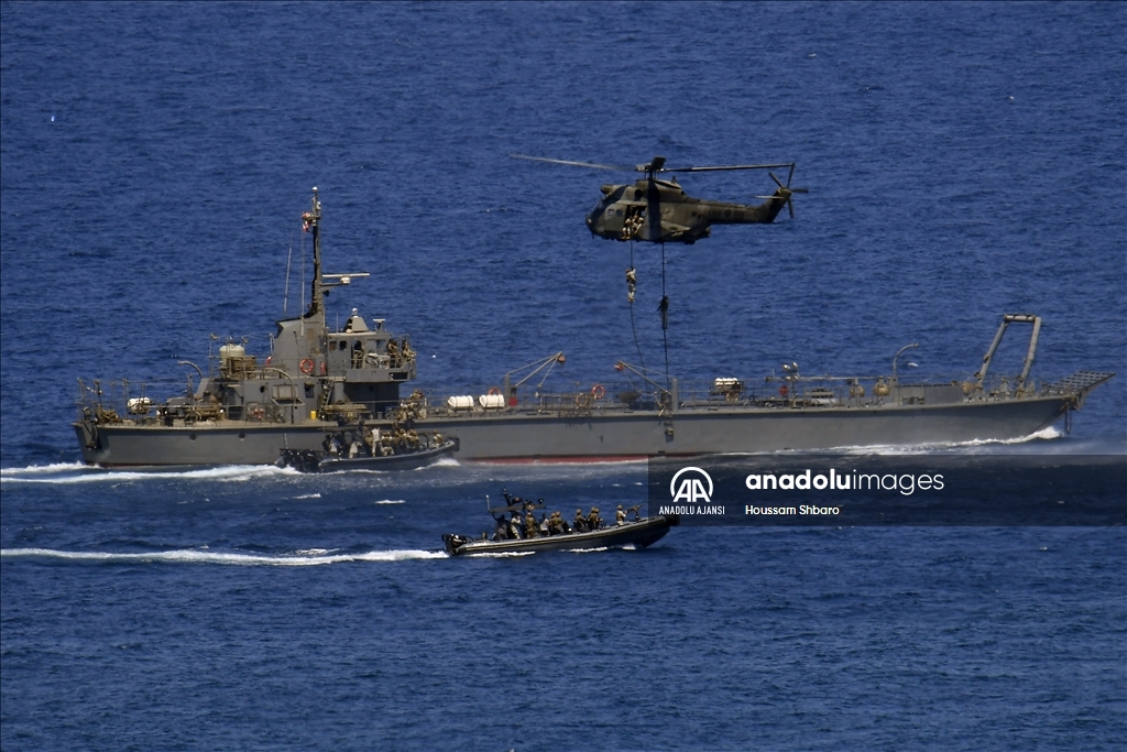 Lübnan'ın ev sahipliğinde düzenlenen "Kararlı Birlik 2023" çok uluslu deniz tatbikatı sona erdi