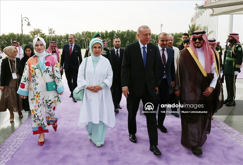 Turkish President Erdogan in Saudi Arabia