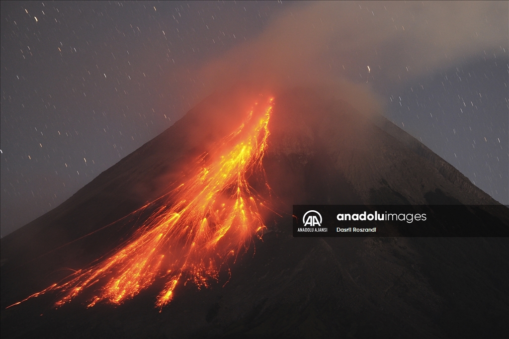 Merapi Yanardağı'nda volkanik hareketlilik