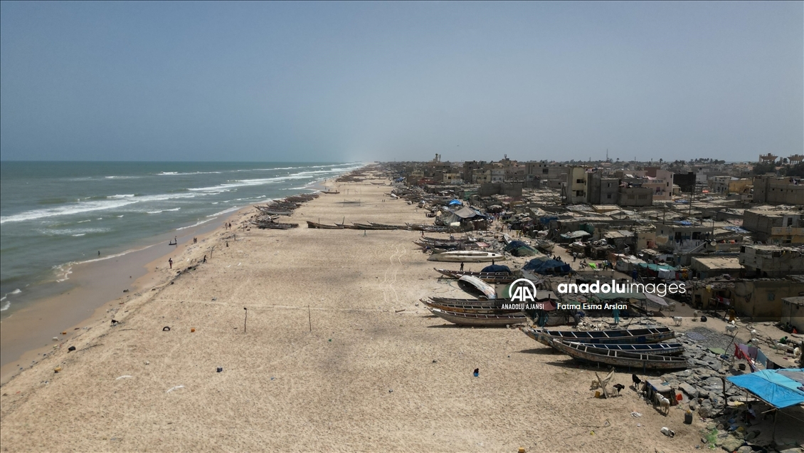 Senegal'de yükselen deniz suyu "Afrika'nın Venedik'ini" yutmak üzere