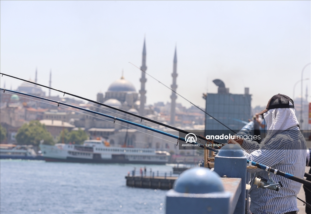 İstanbul'da sıcak hava etkili oldu