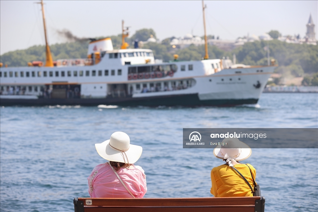 İstanbul'da sıcak hava etkili oldu