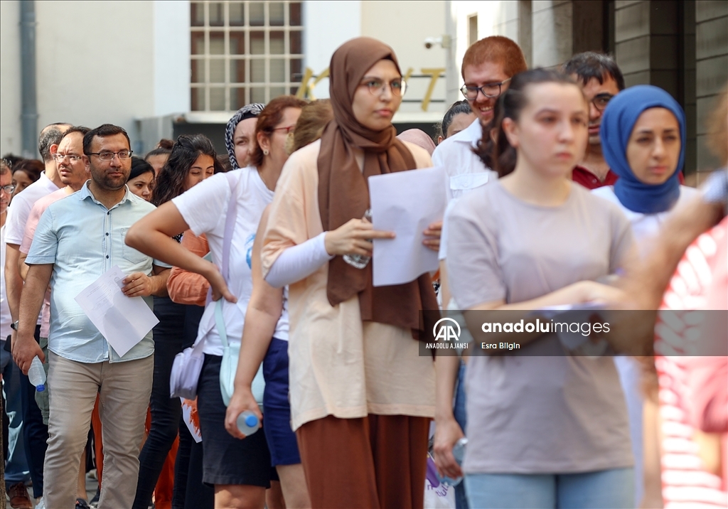 KPSS Genel Yetenek-Genel Kültür oturumu başladı