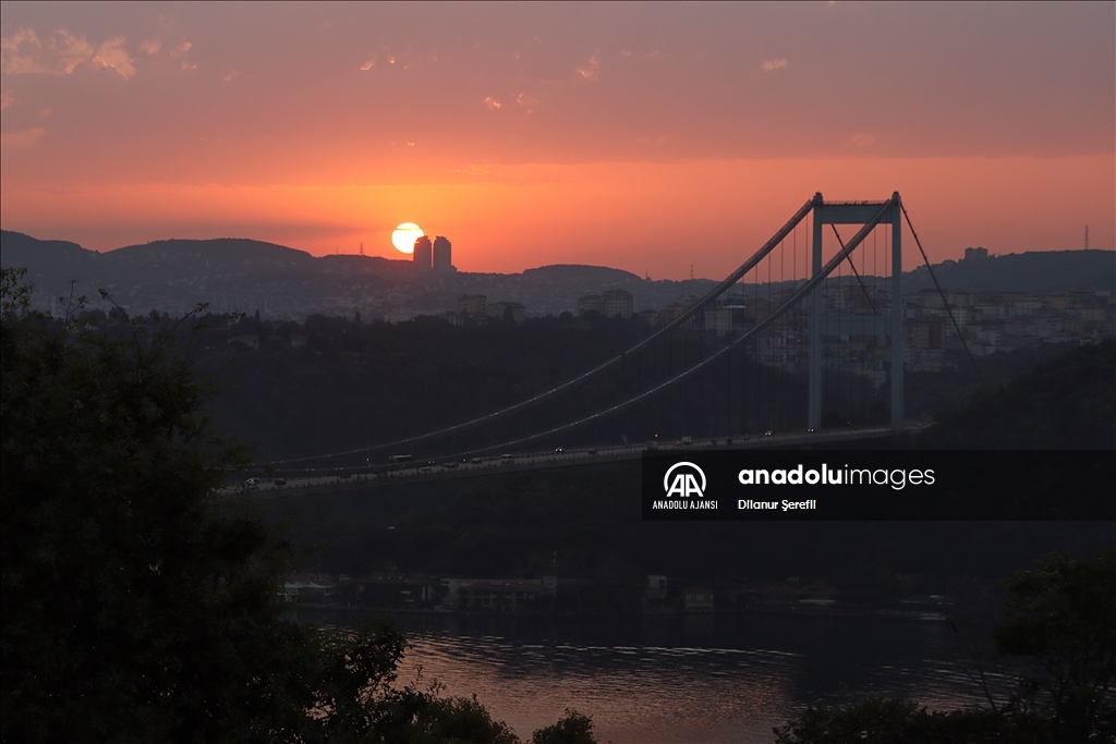 İstanbul'da gün doğumu