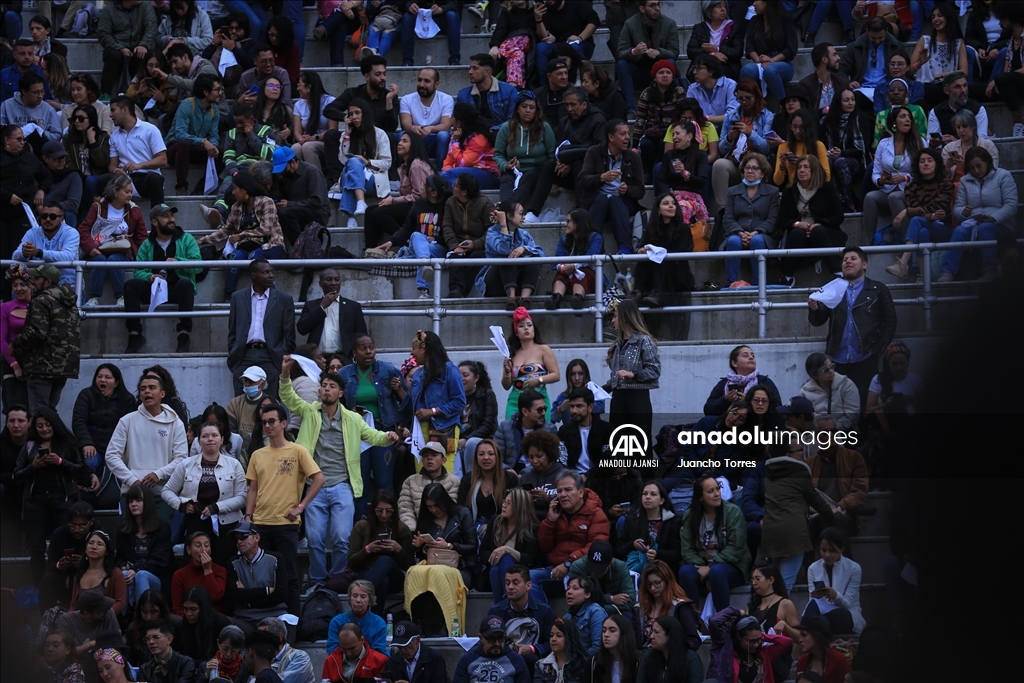 Kolombiya'nın başkenti Bogota'da Petronio Alvarez Pasifik Müzik Festivali düzenlendi